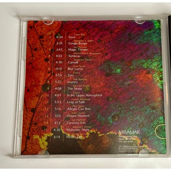 Miramar Collection 2 (1995) Various Artists CD –Tangerine Dream, Jan Hammer - Picture 4 of 5